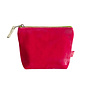 Flamingo Pink Velvet Mini Coin Purse 122