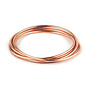 Copper Bangle Plated 5-Strand 67