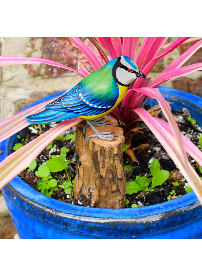 Blue Tit on Tree Trunby Wayan Dirga 68