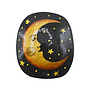 Boîte en papier mâché Lune