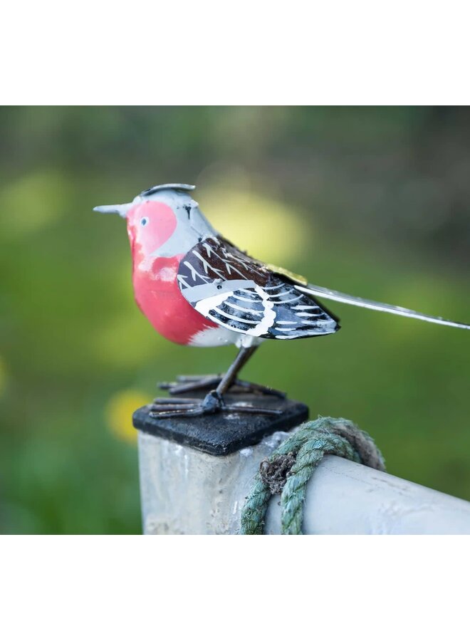 Chaffinch  Recycled Garden and Indoor Art  04