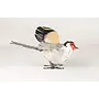 Goldfinch Wings Up  Recycled Garden Art 02