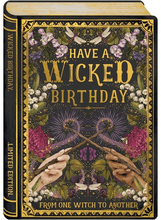 Wicked Birthday Storybook  Card