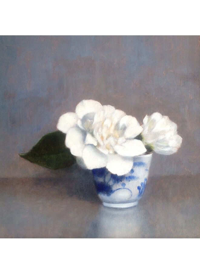 Camellias in a Coffee Cup Giclee Print 100