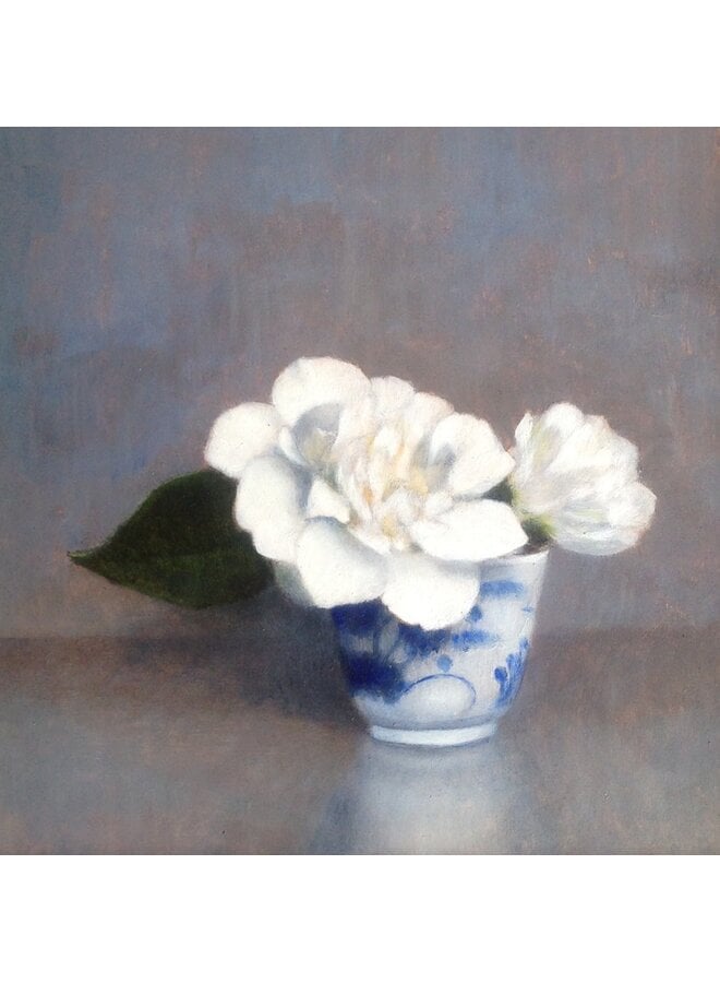 Kamelien in einer Kaffeetasse – Giclée-Druck 100