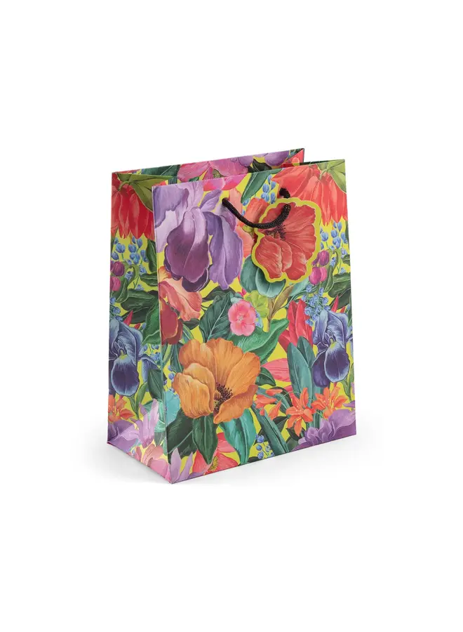 Plantasia-Tasche (mittelgroß) mit Bändern und Geschenkanhänger