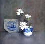Magnolia  Stellata and Dutch Tile - Art Print 066