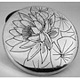 Copy of Dragonfly & Lily Hand Made Hammered Pewter Box Large 19