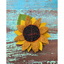 Sunflower  Felt Brooch 25