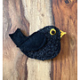 Blackbird  Felt Brooch 21