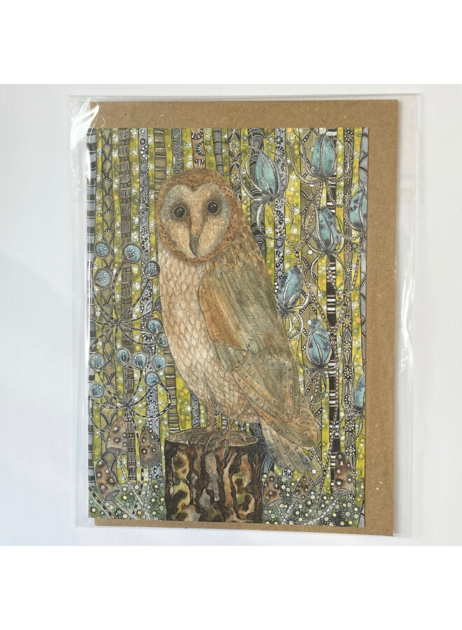 Tawny Owl Art Card 19