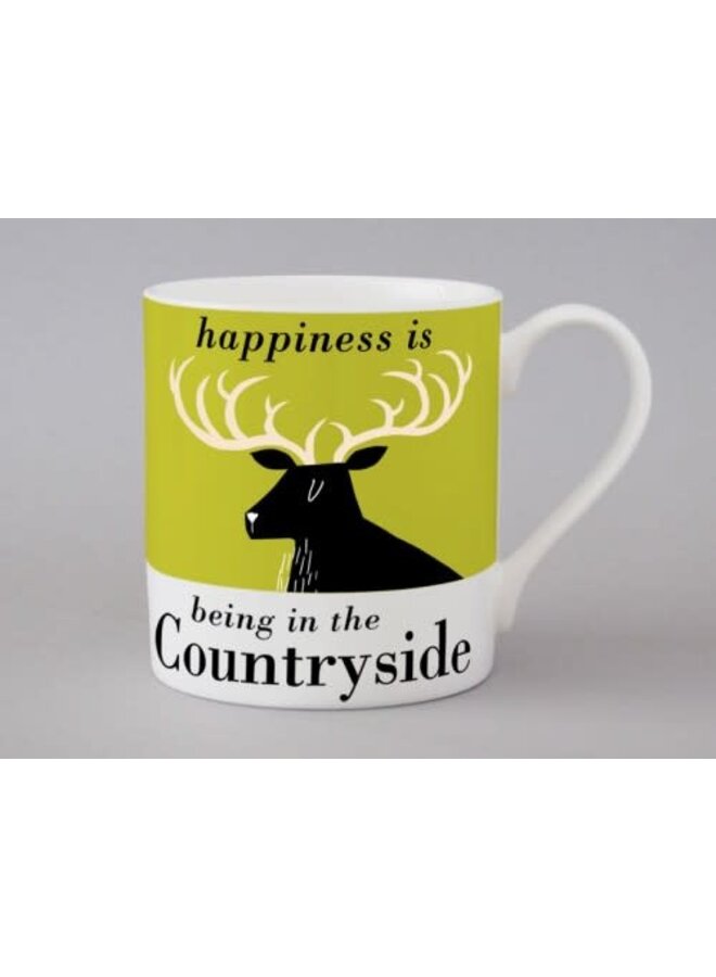 Happiness  Being in the Countryside Green Stag 398
