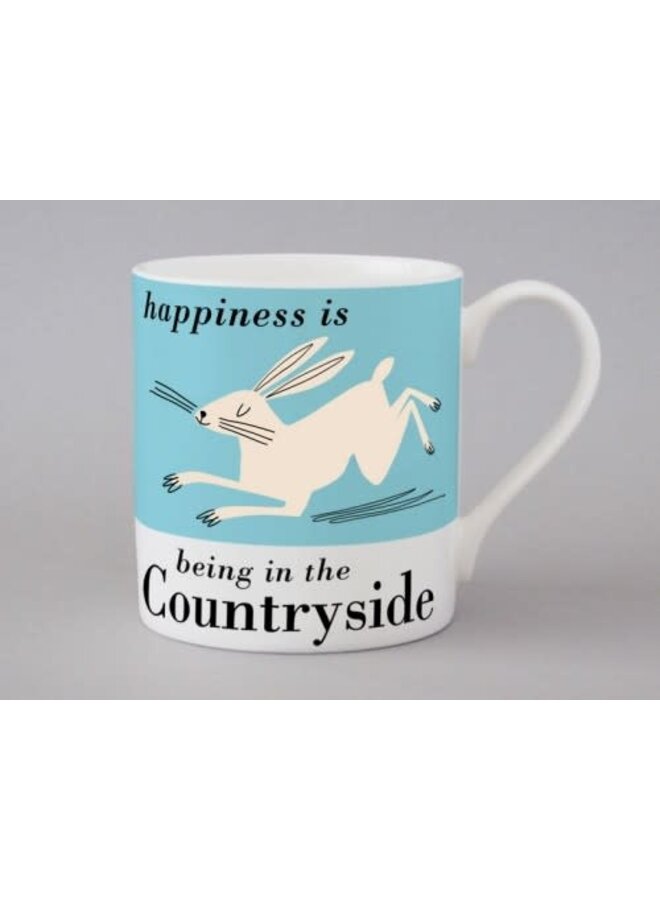 Happiness  Being in the Countryside Blue Hare 397