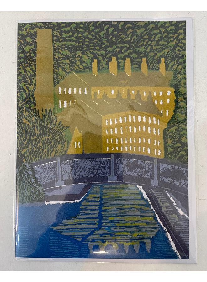 Kanalkarte von Hebden Bridge, gestaltet von Sean Willis