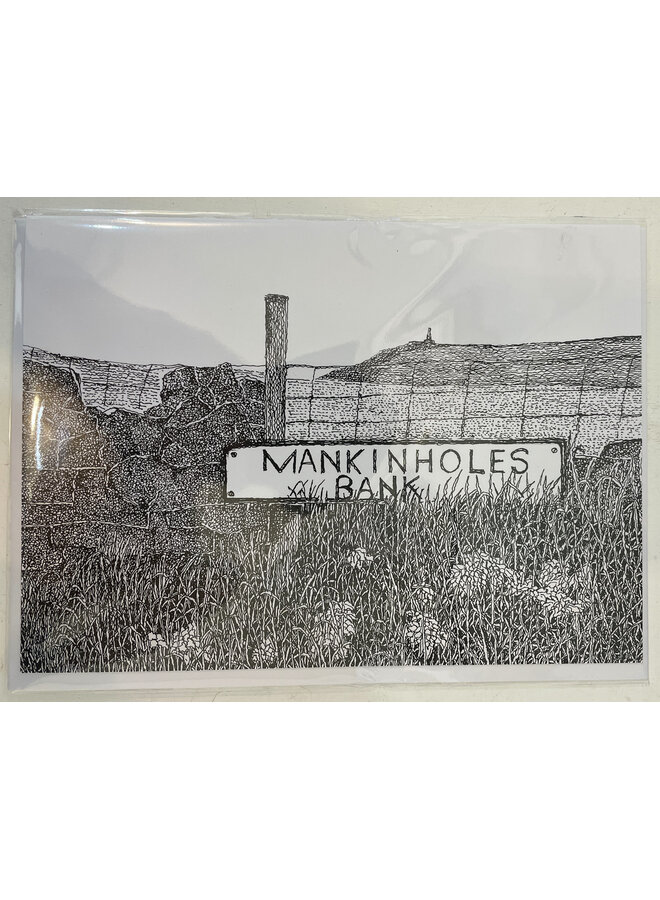 Mankinholes, Calderdale Karte von Sean Willis