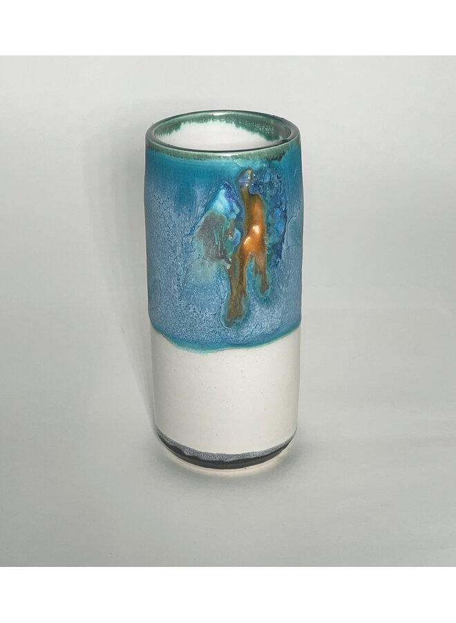 Fensterbankvase „Ozeanblau“ 117