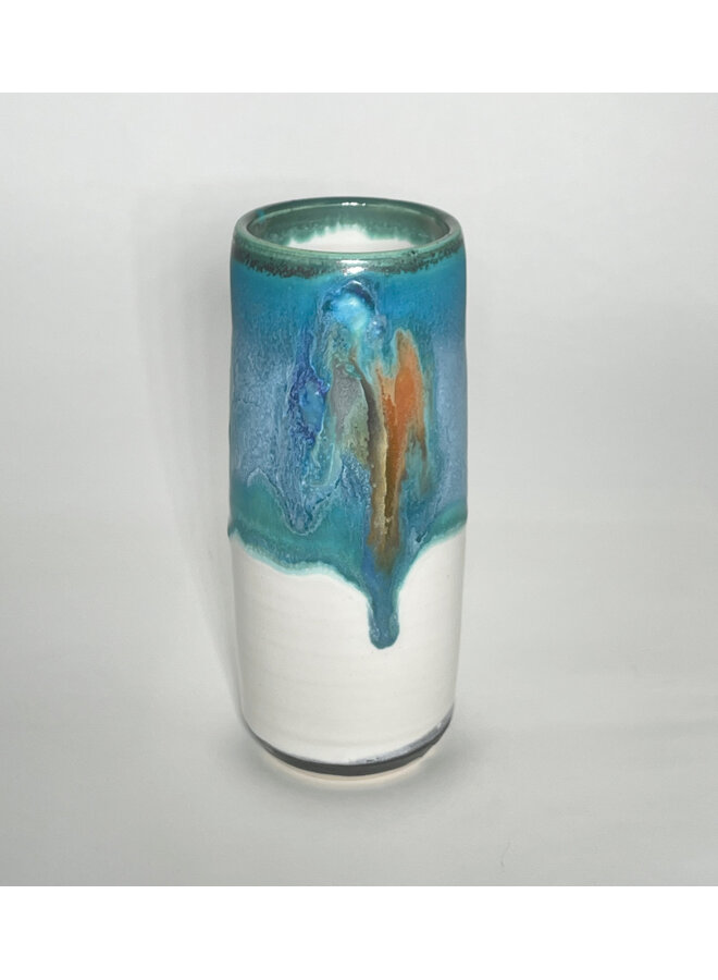 Fensterbankvase „Ozeanblau“ 112