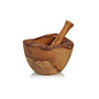 Pestle and Mortar Rustic Olive Wood  Large  47
