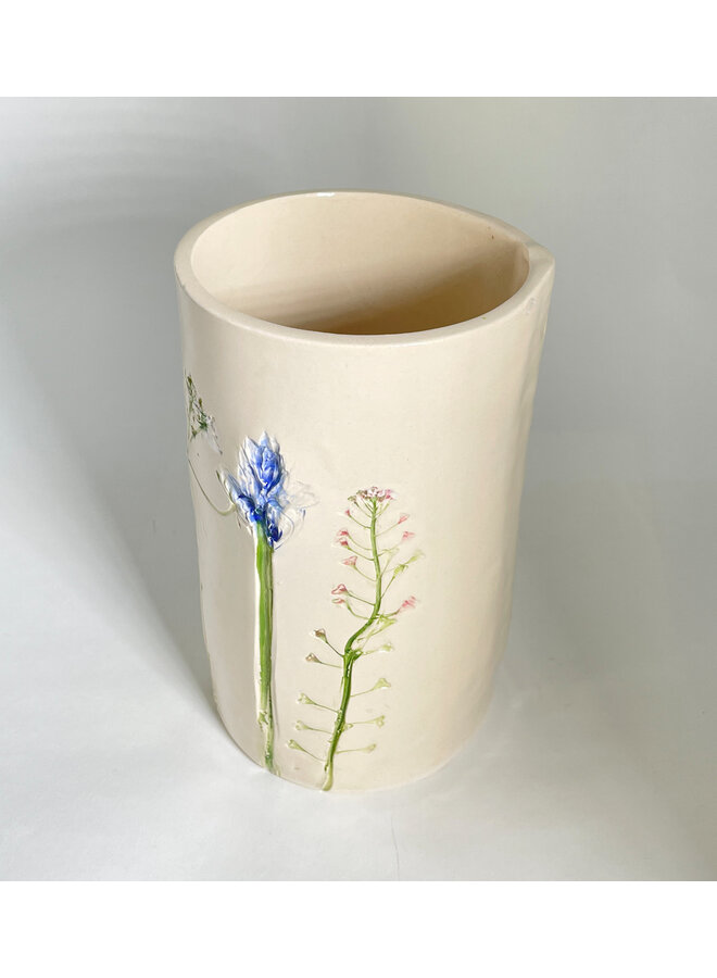 Floral   Wide Ceramic  Vase 25