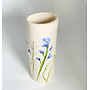 Floral   Tall Slim Ceramic  Vase 22