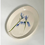 Floral Mini Oval  Ceramic Platter  06