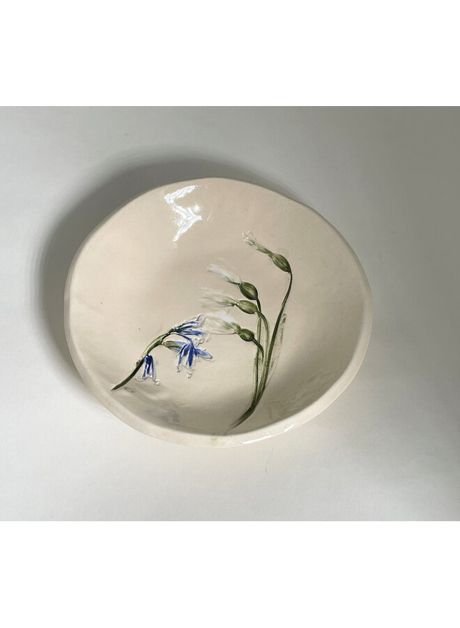 Floral Trinket Ceramic Bowl 03