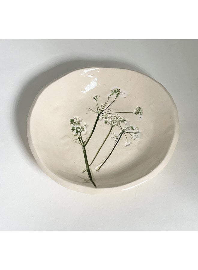 Floral Trinket Ceramic Bowl 02