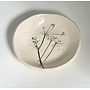 Keramikschale mit Blumendekor 02