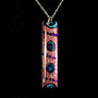 Inky Long Thin Pendant 78