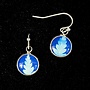 Cyanotype Short Drop Earrings 67