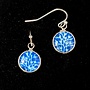 Cyanotype Short Drop Earrings 66