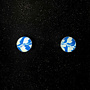 Cyanotype Stud Earrings 63