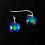 Boucles d'oreilles pendantes courtes Inky 55