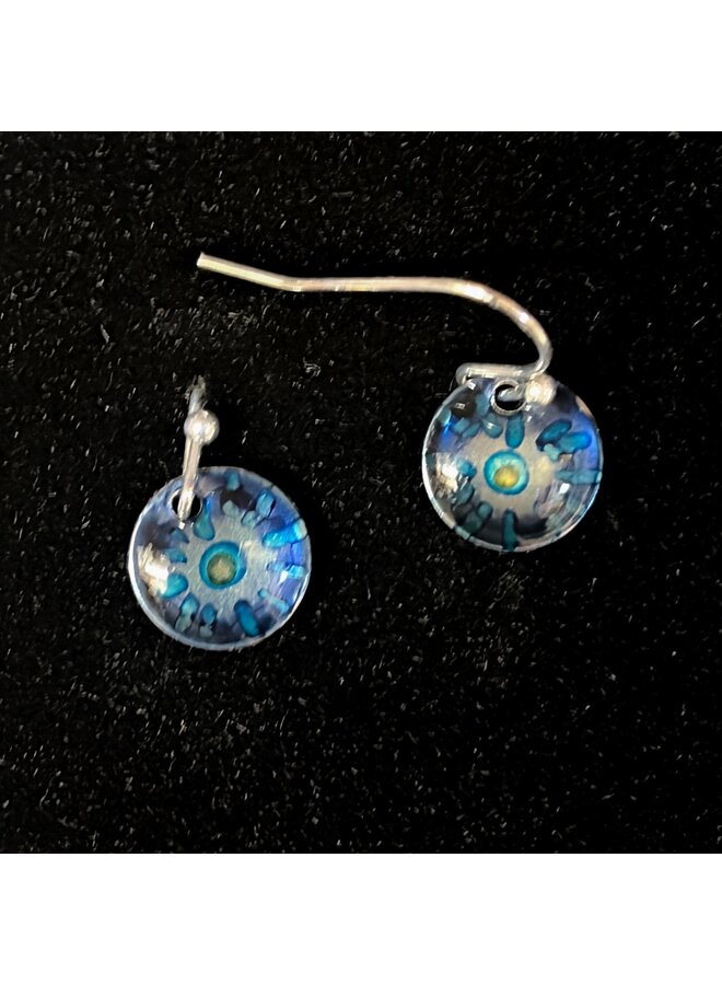 Boucles d'oreilles pendantes courtes Inky 54