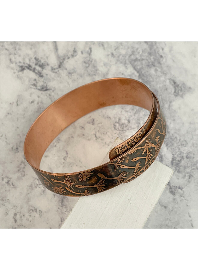 Overlap Cuff Dandelion Copper  194