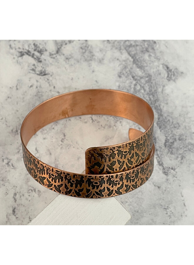 Overlap Cuff Lace Copper  197
