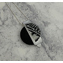 Miro Black / White contrast necklace 212