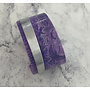 Rookery Mauve Aluminium and recycled plastic adjustable cuff 204