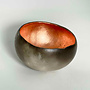 Mini Seed  Smooth Pot with Copper Leaf 01