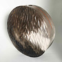 Strata Saggar Vessel with Copper Leaf 17