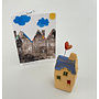Todmorden Tiny Ceramic House with Heart  02