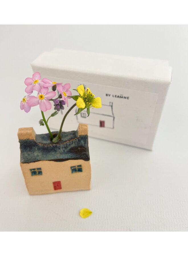 Vase  Tiny Ceramic House   12