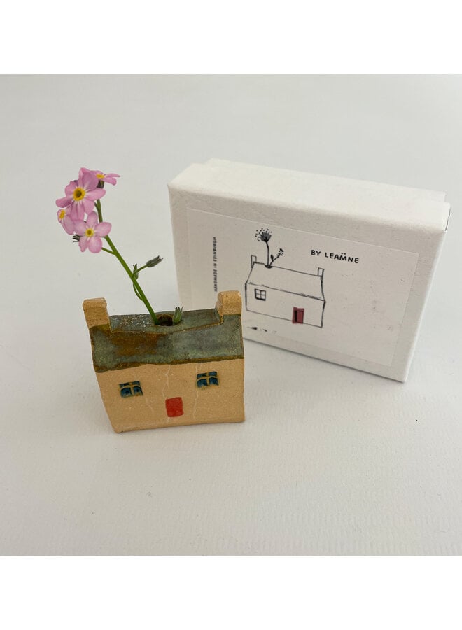 Vase  Tiny Ceramic House   14