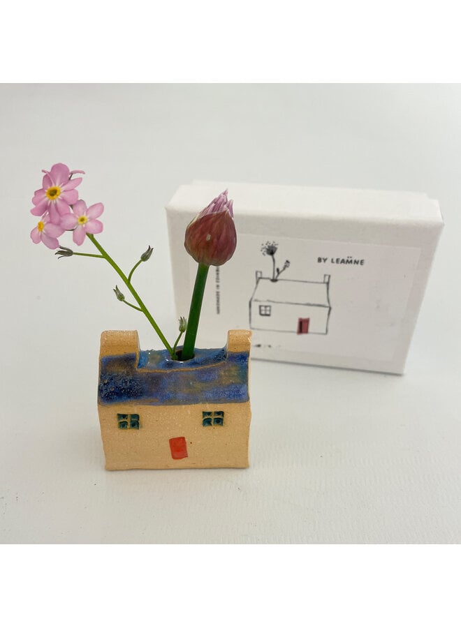 Vase  Tiny Ceramic House   16