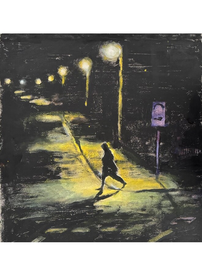 Midnight Rambler  - Oil Based Monoprint