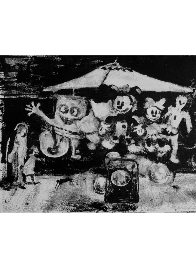 Bradford Disney (Study) - Monoprint