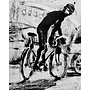 The Cyclist - Monoprint