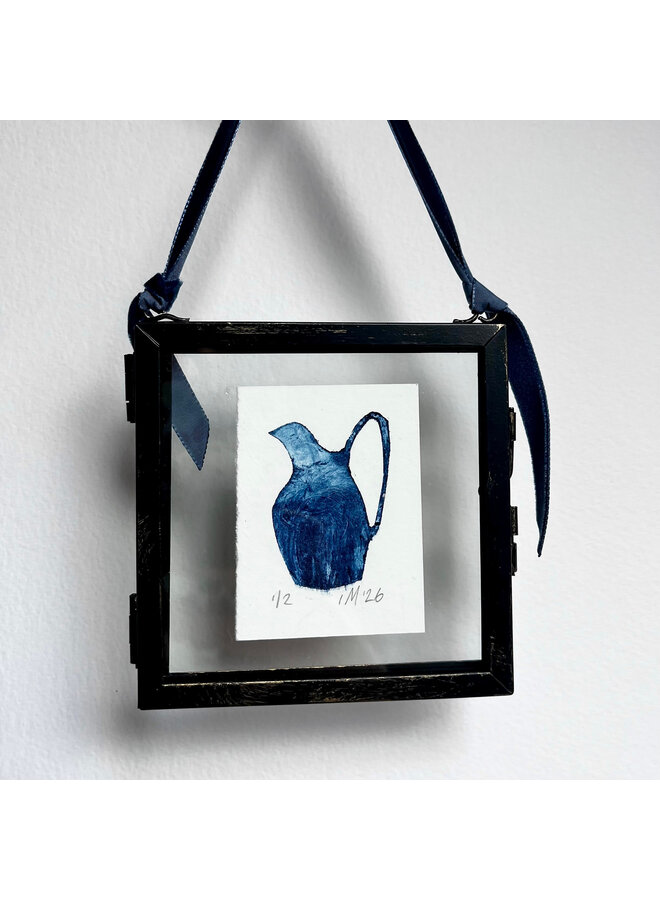 Blue Jug - Framed 1/2