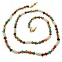 Rainbow and White Glasses necklace 221