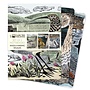 Lot de 3 carnets lignés et vierges, format paysage, par Angela Harding